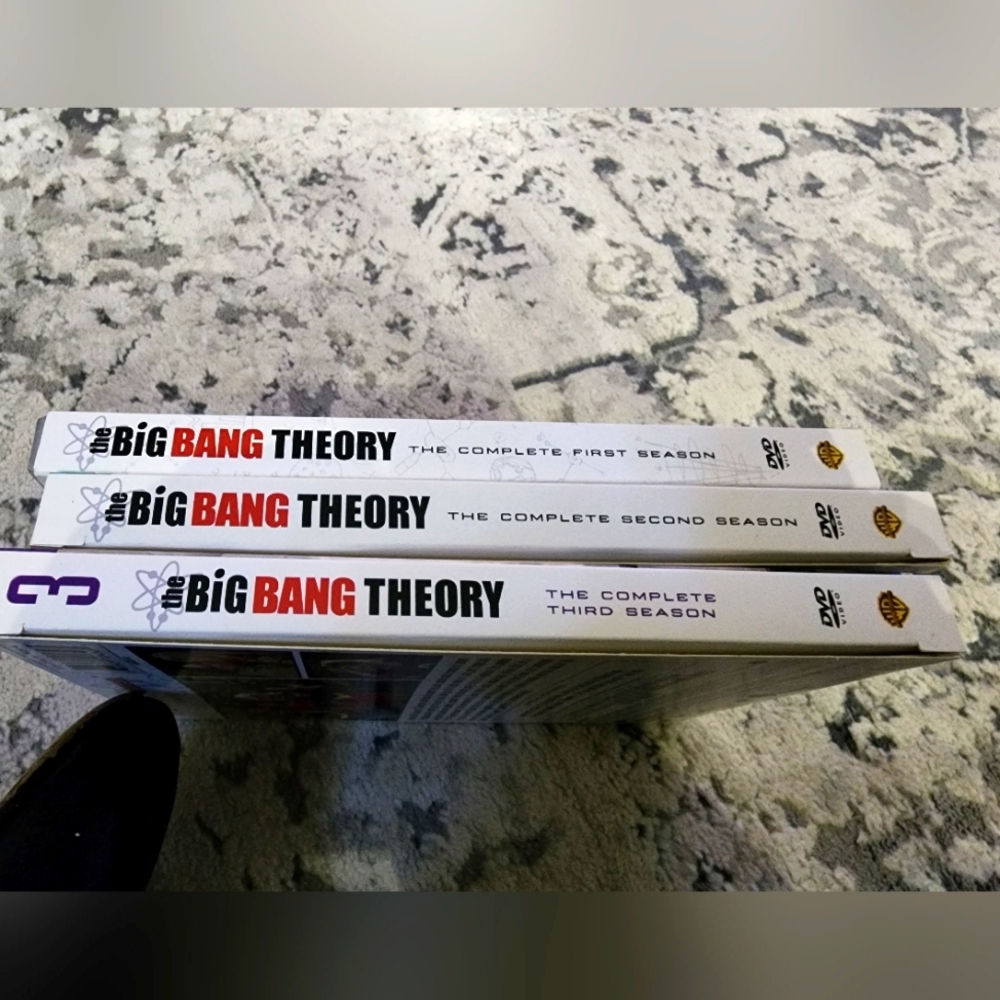 Big Bang Theory DVDs - Seasons 1 - 3